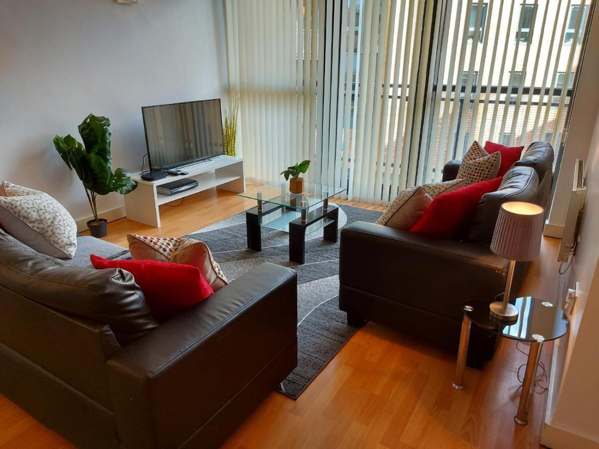 City 2 Bed, 2 Bath, Free Parking & Wifi Sheffield Exterior foto